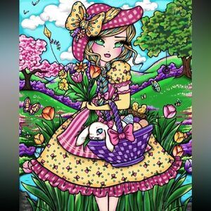 Spring Delight by Hannah Lynn diamond painting kit to be completed!